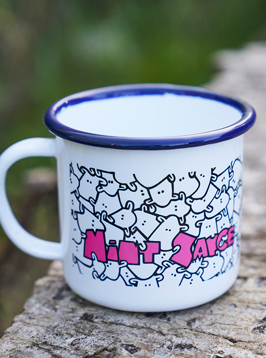 Mint Sauce Enamel Mug