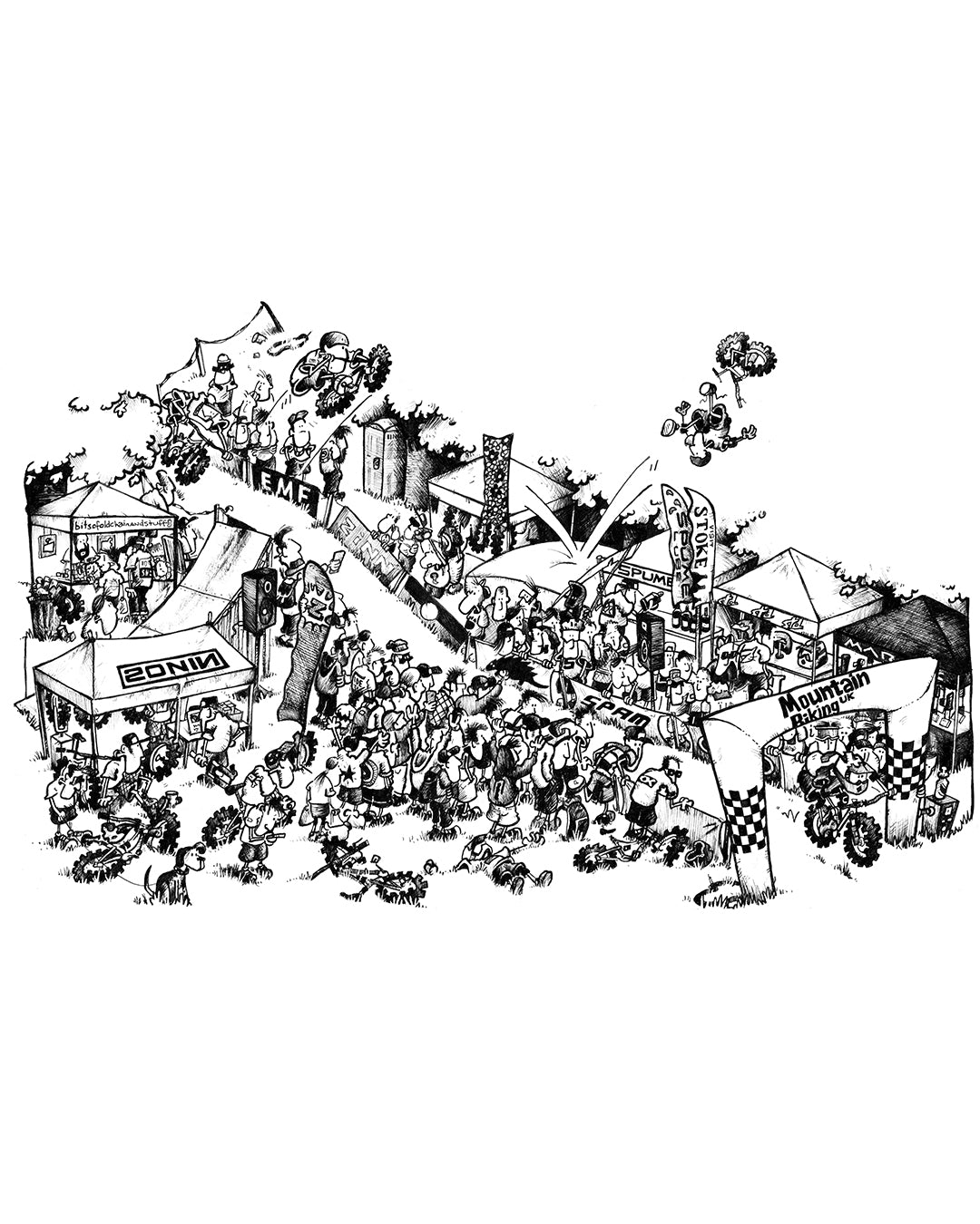 MBUK Mint Sauce Festival T-shirt (Men's/Unisex)