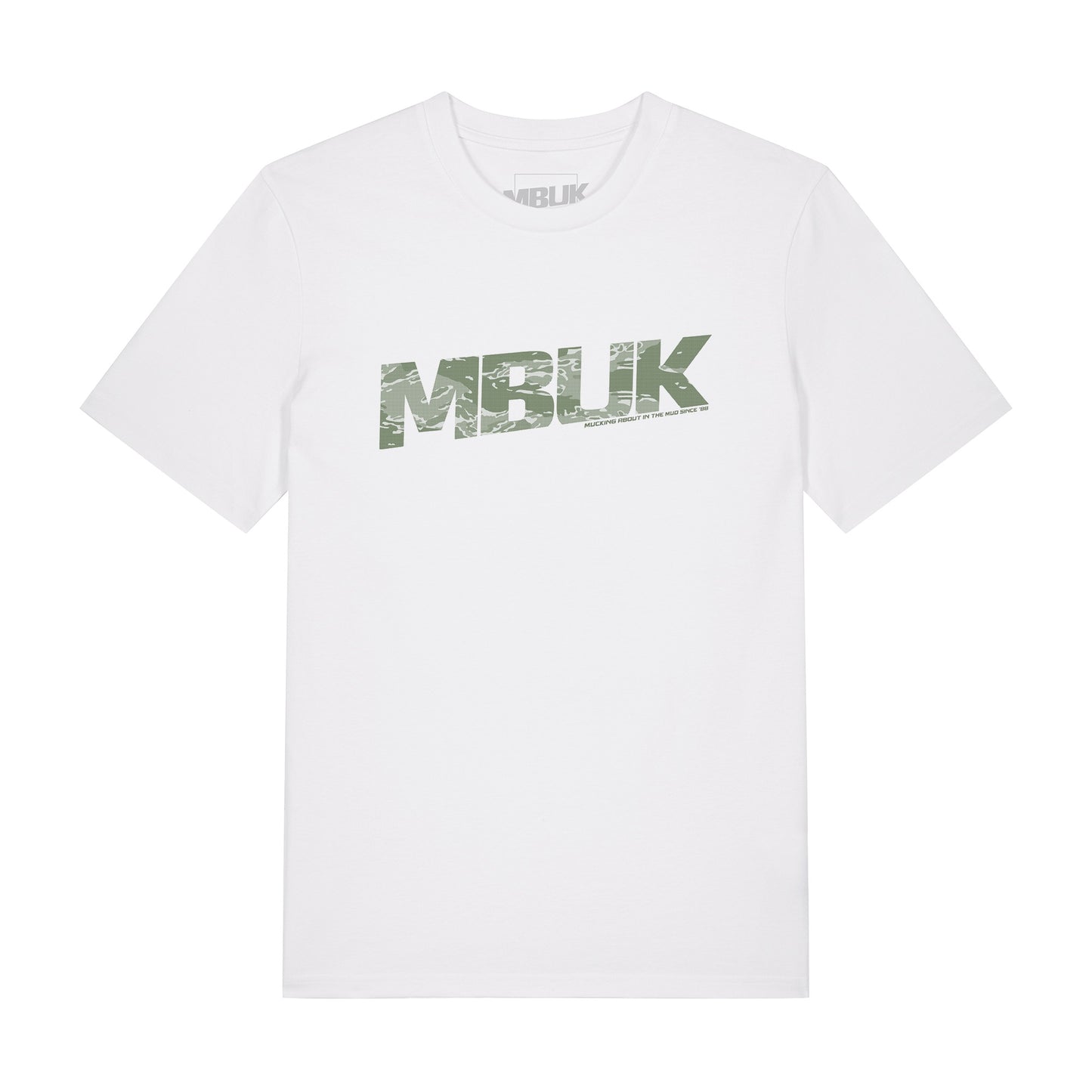 MBUK Camo Logo T-shirt front