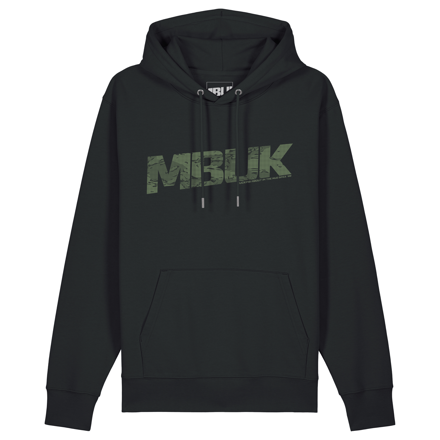 MBUK Camo Logo Hoodie front