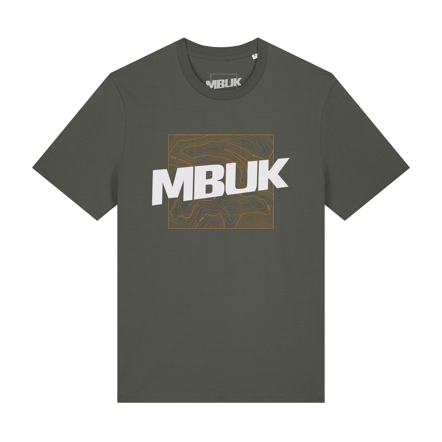 MBUK Map T-shirt front