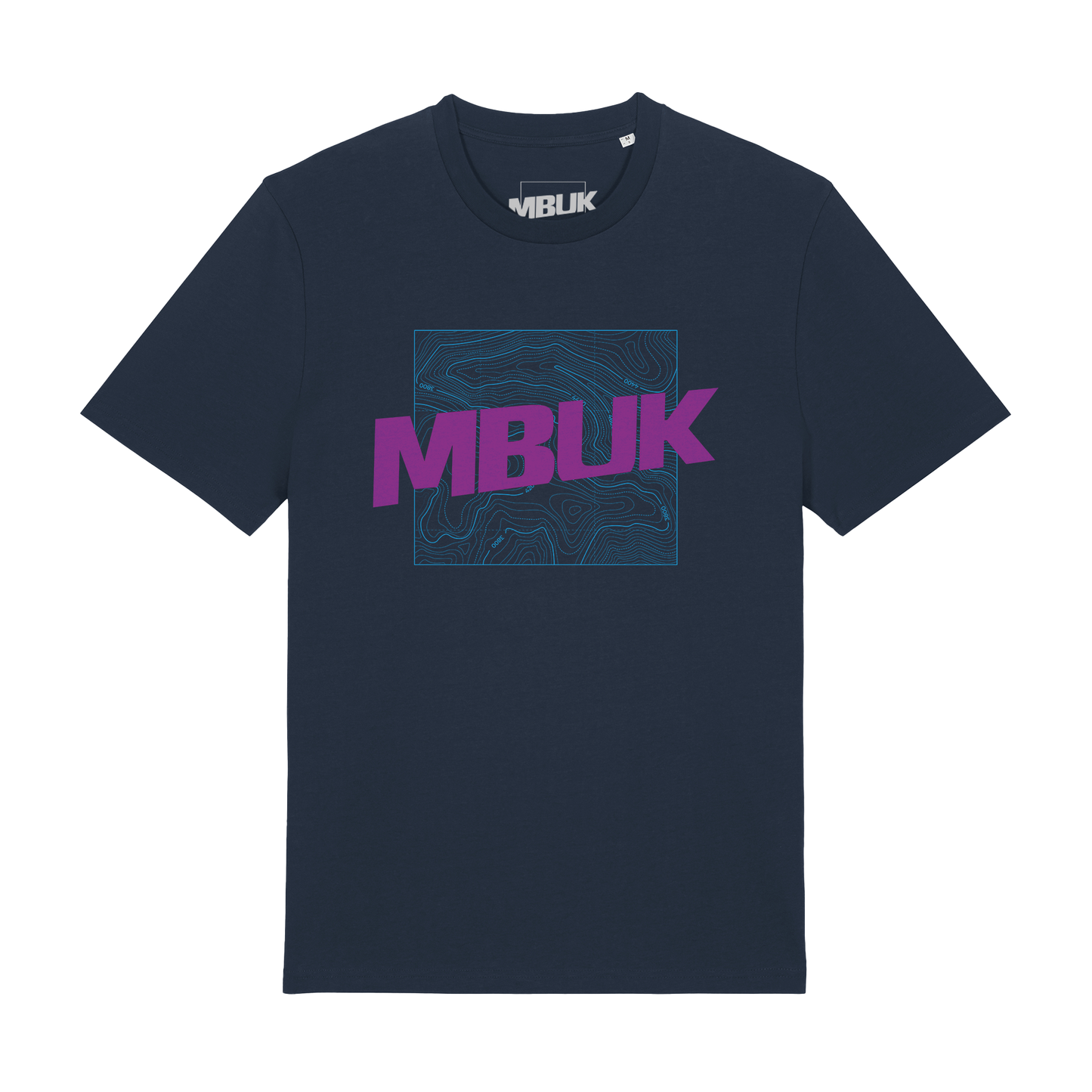 MBUK Map T-shirt front